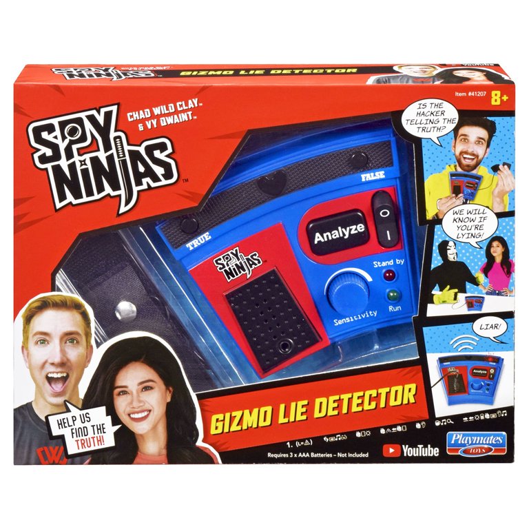 spy ninjas lie detector