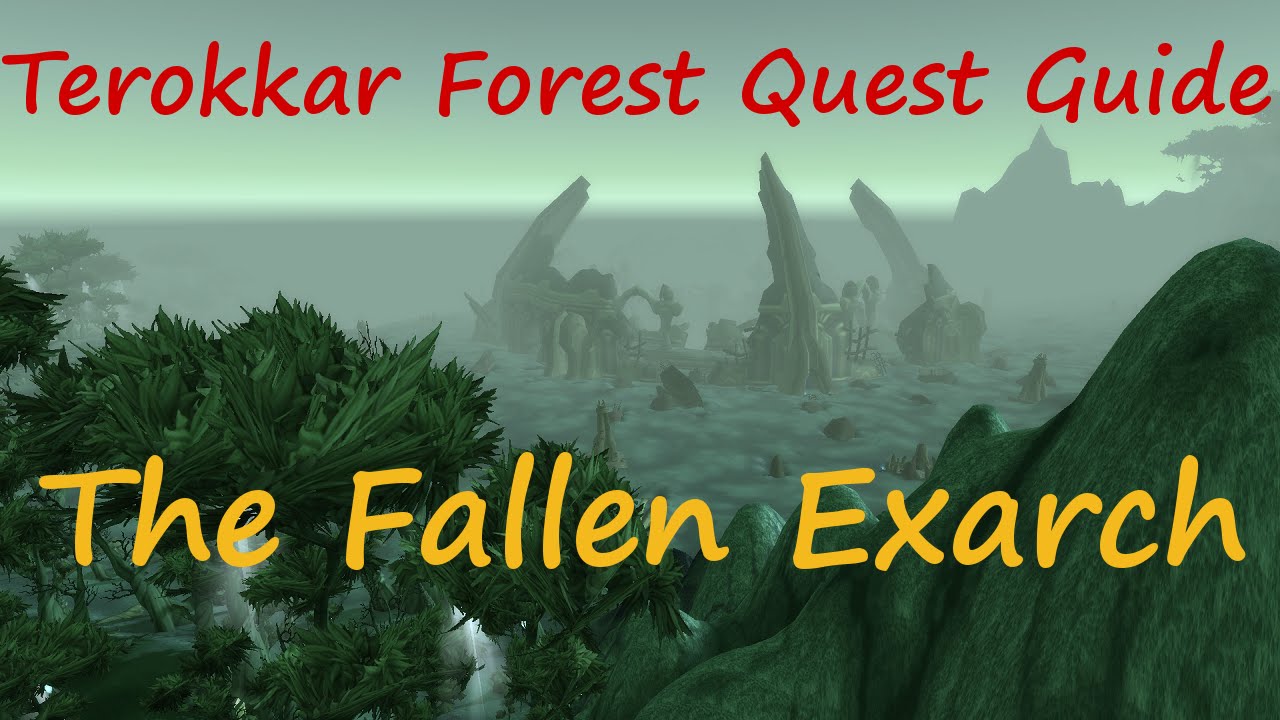 wow the fallen exarch