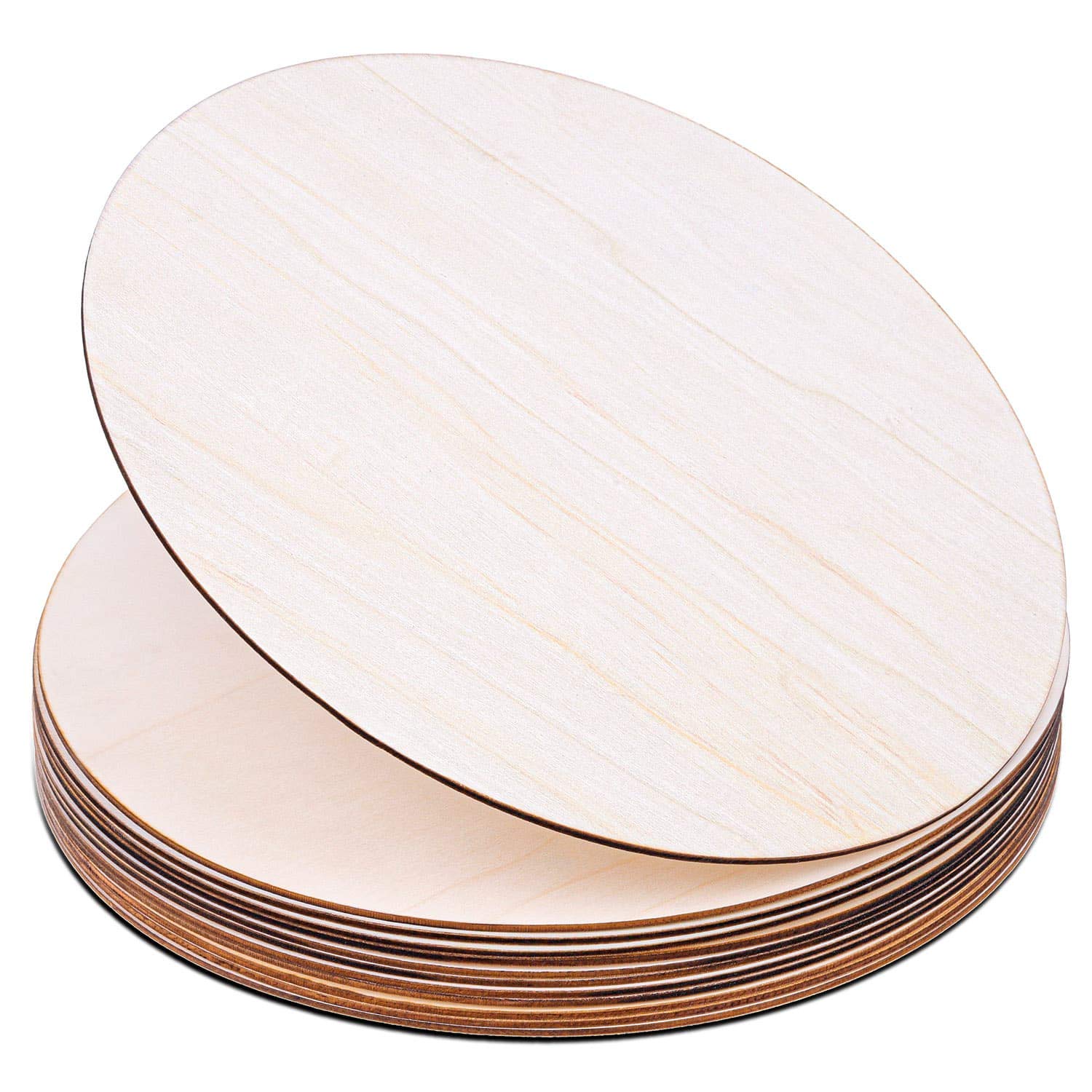 wood circles for crafts