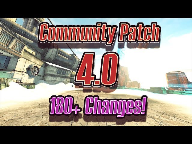 borderlands 2 community patch