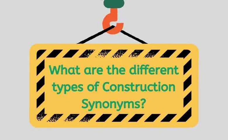 synonyms for construction