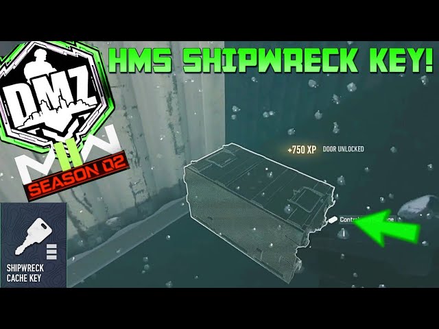 h m s shipwreck cache key