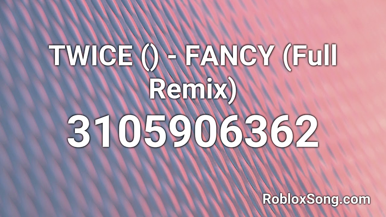 fancy twice roblox id