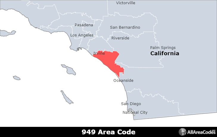 949 area code