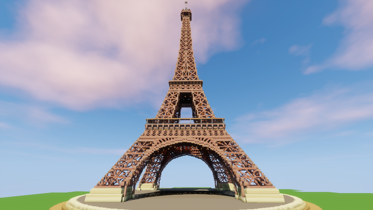 eiffel tower minecraft