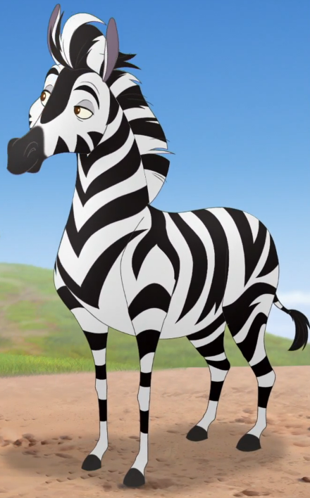 lion guard zebra