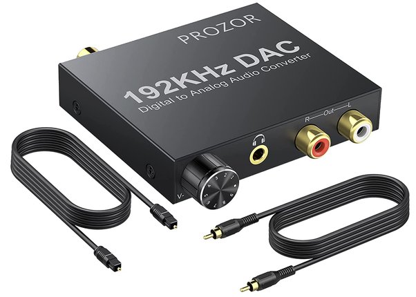 optical audio out to 3.5 mm jack