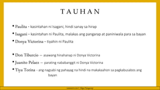 el filibusterismo kabanata 24 tauhan