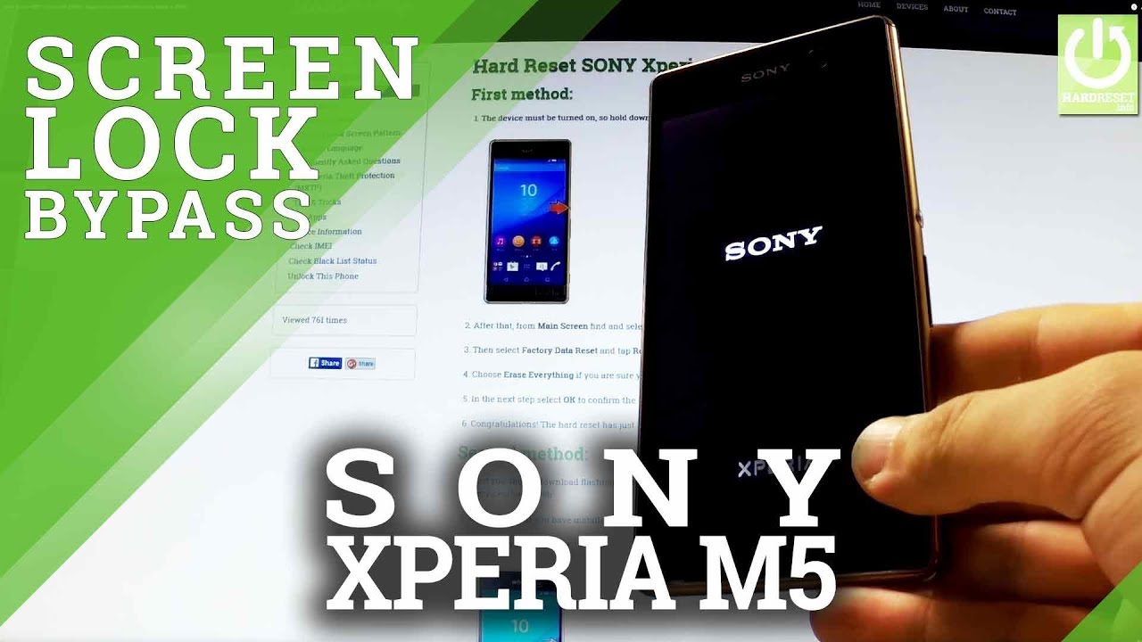 sony xperia master reset