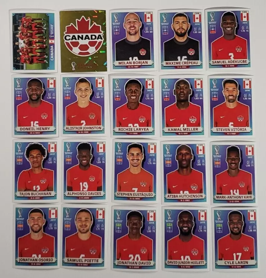 panini stickers canada