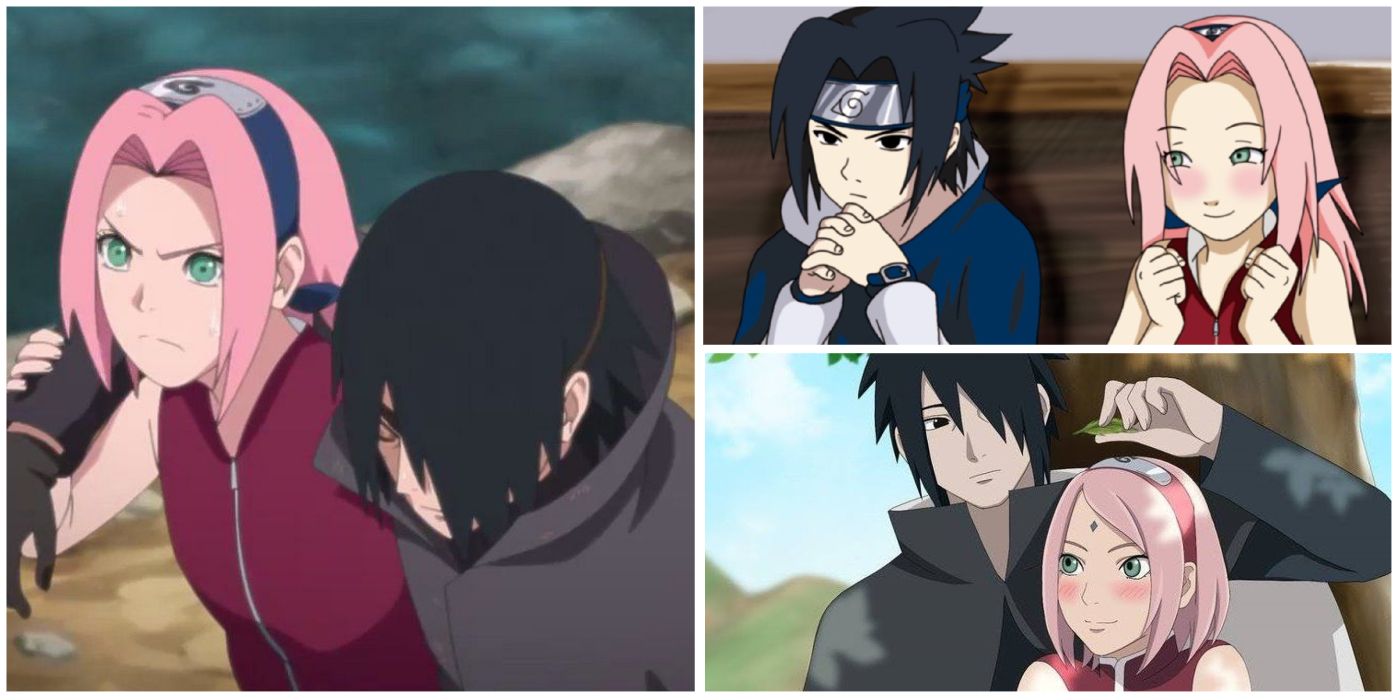 sasuke & sakura moments