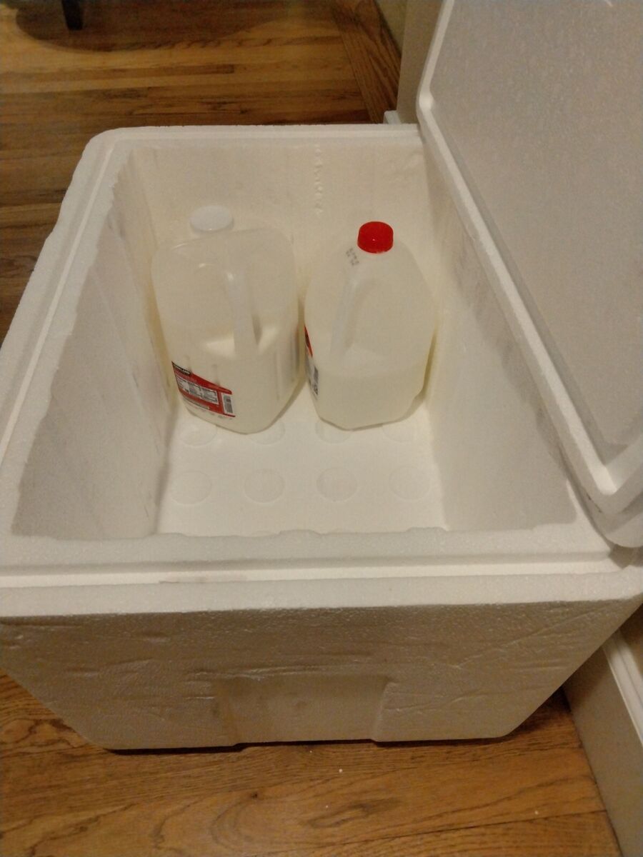 heavy duty styrofoam cooler