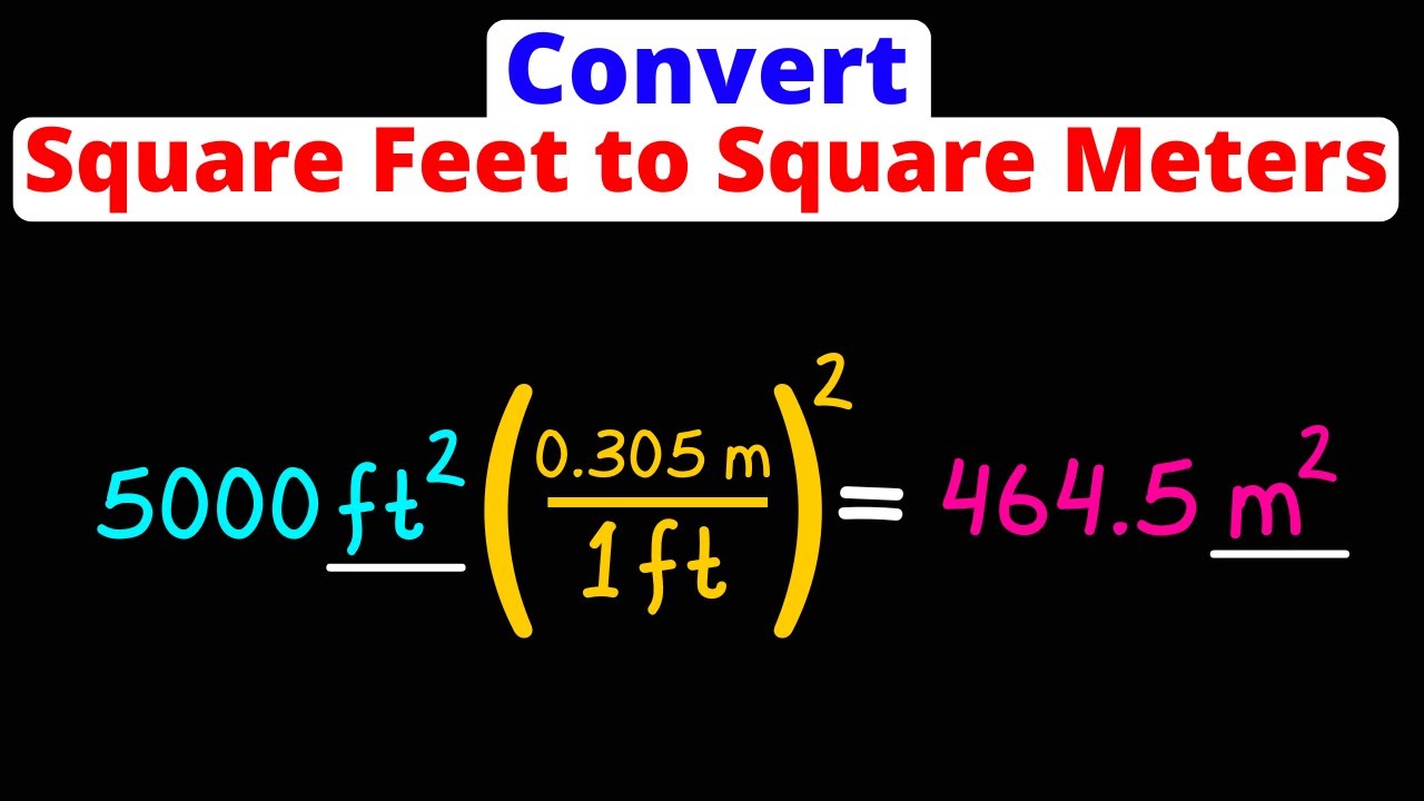 ft2 to m2 calculator