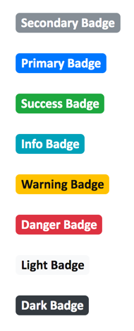 bootstrap badge