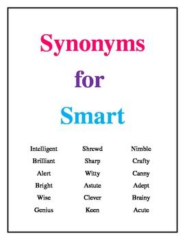 synonym smart