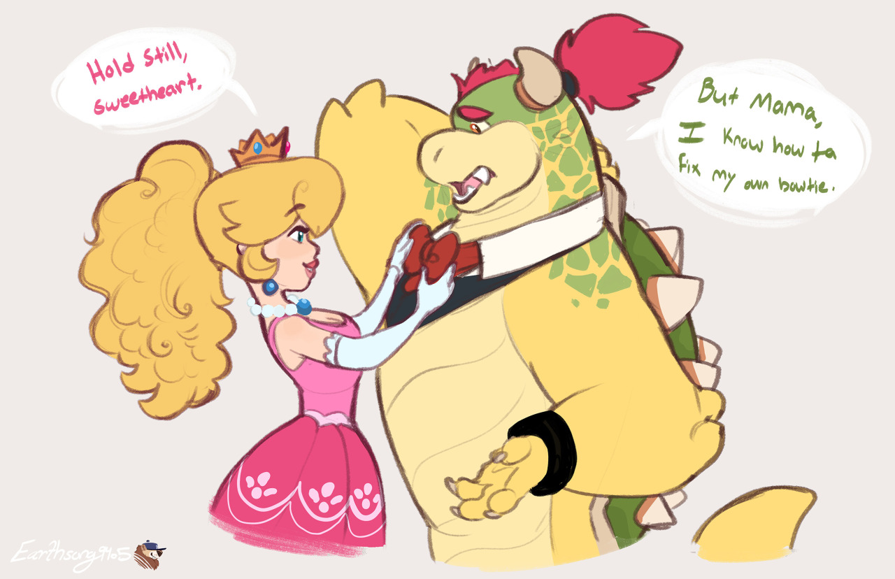 is peach the mother of bowser jr