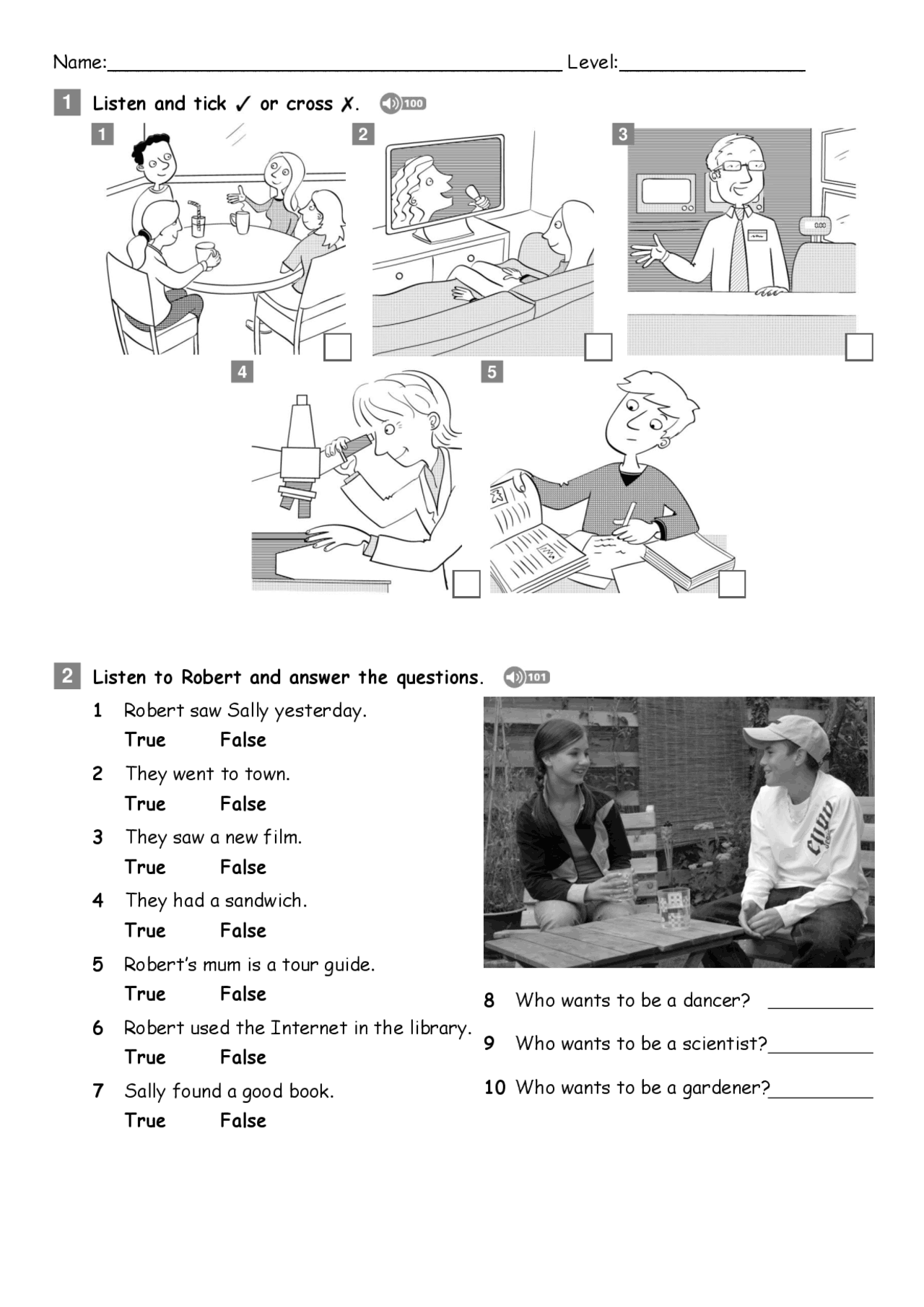 all about us 4 oxford test unit 5