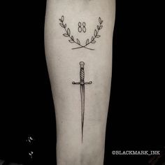 espada para tatuaje