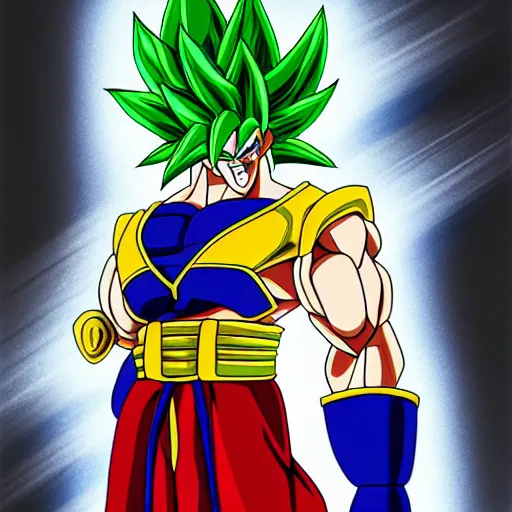 vegeta fusion broly