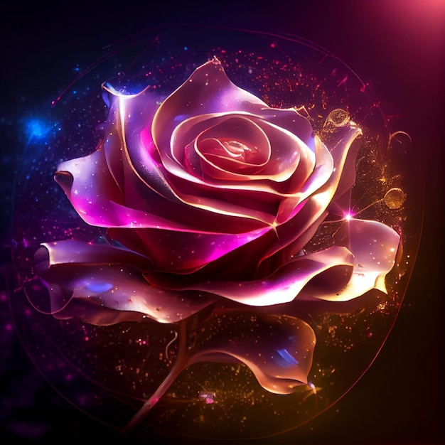 imagenes de rosas brillantes