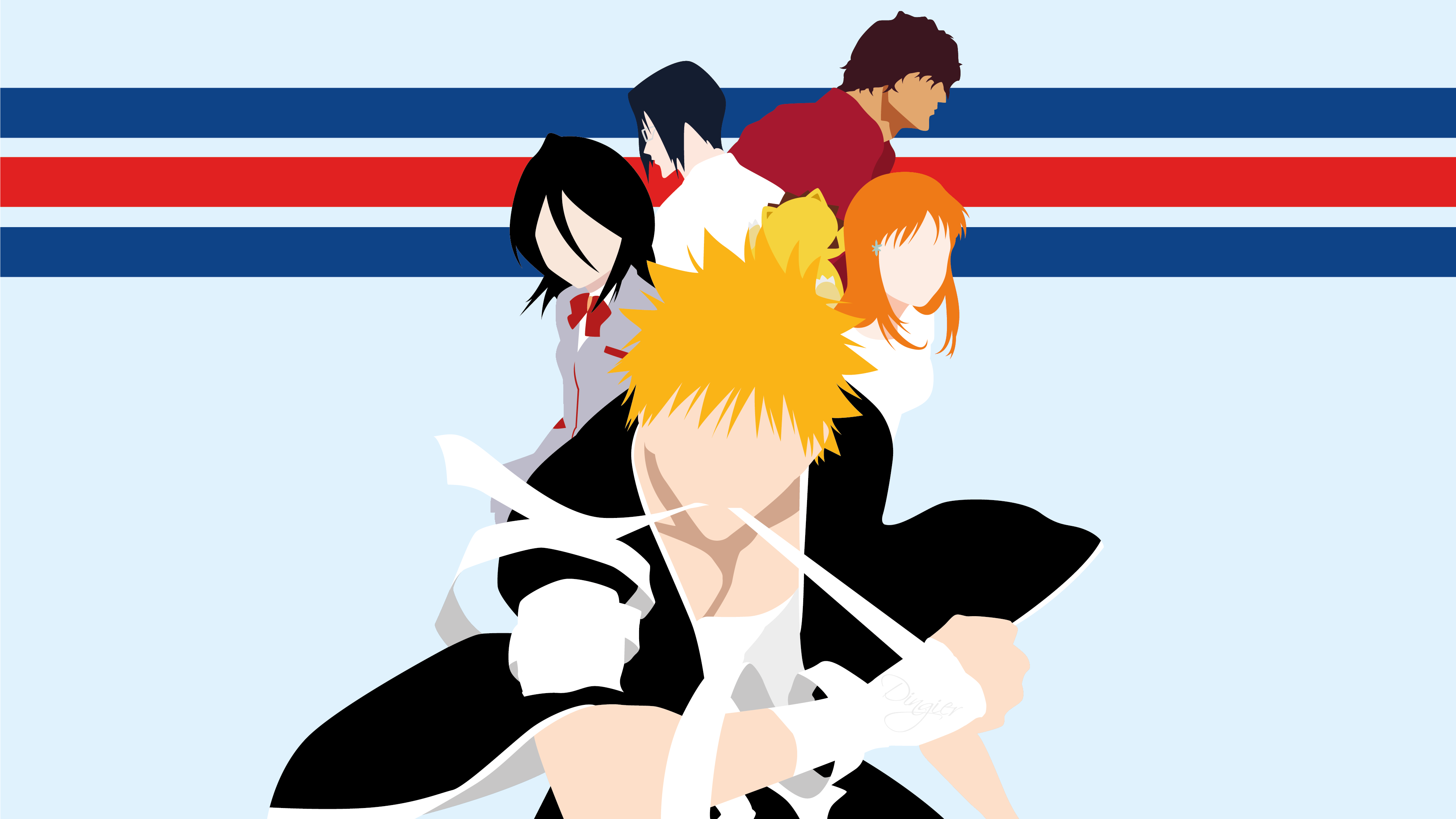 bleach minimalist wallpaper