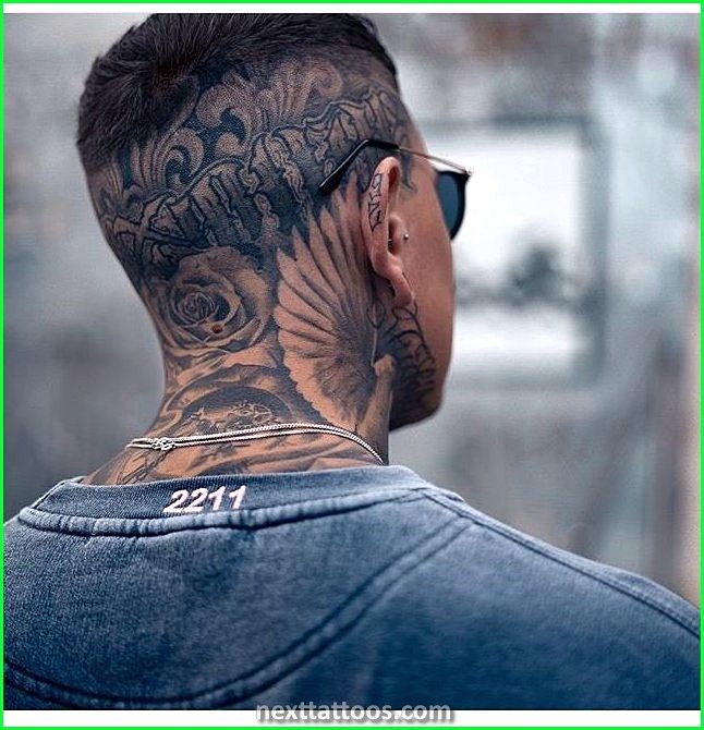 head tattoos for men