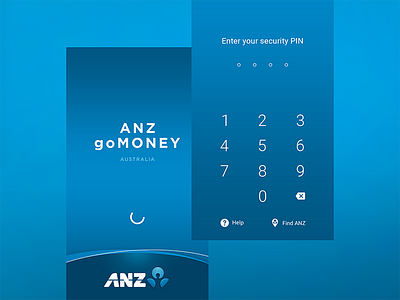 anz app pin