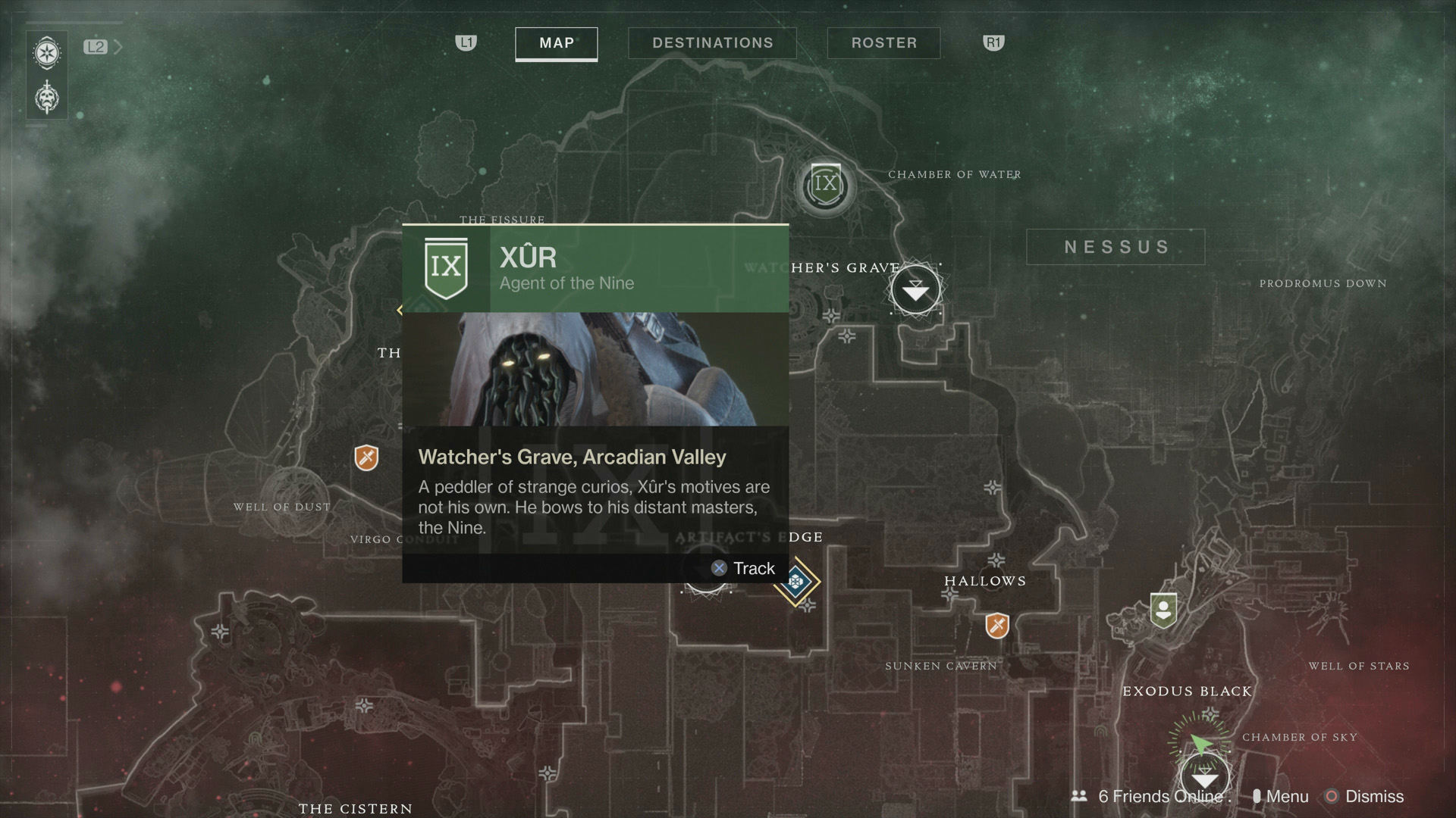 donde esta xur destiny 2