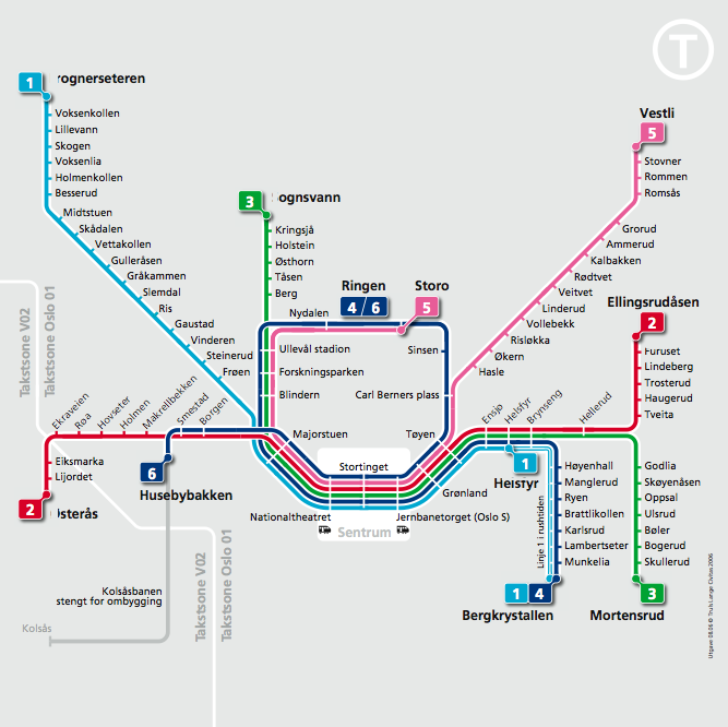 oslo metro map pdf