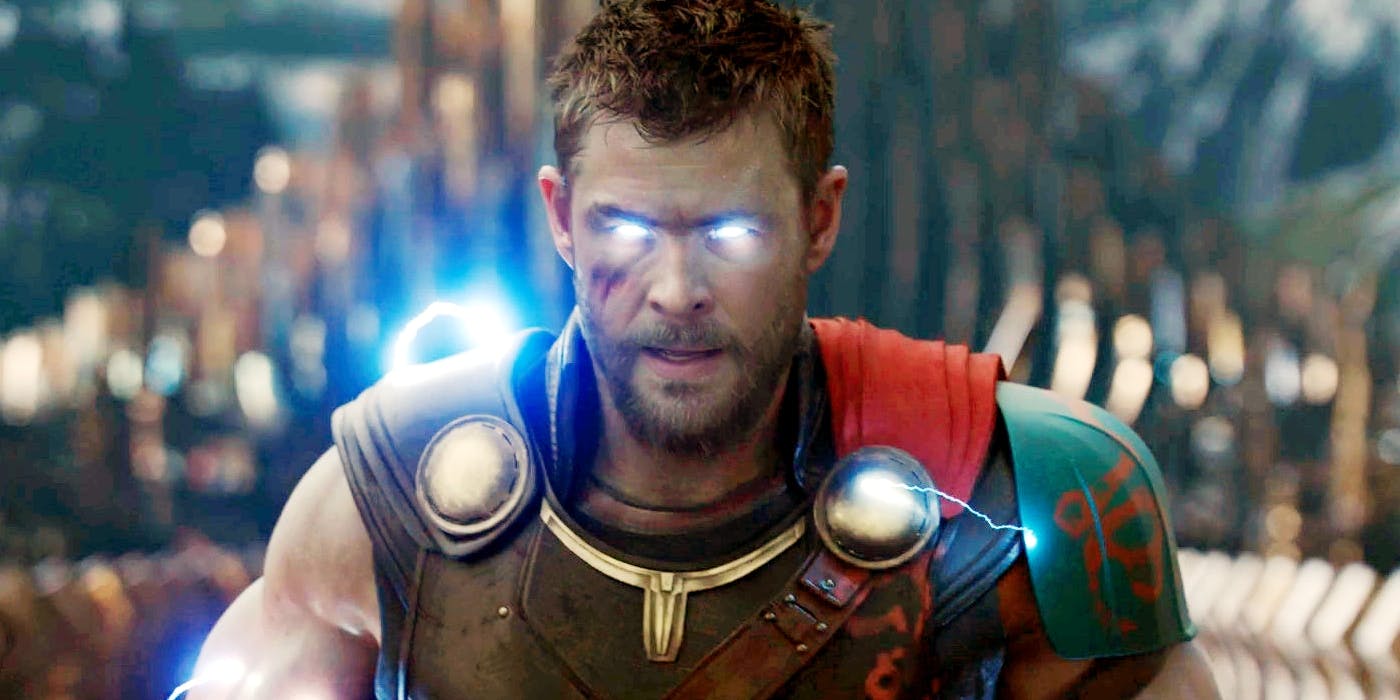 thor lightning eyes