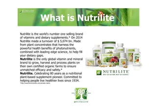 what is nutrilite