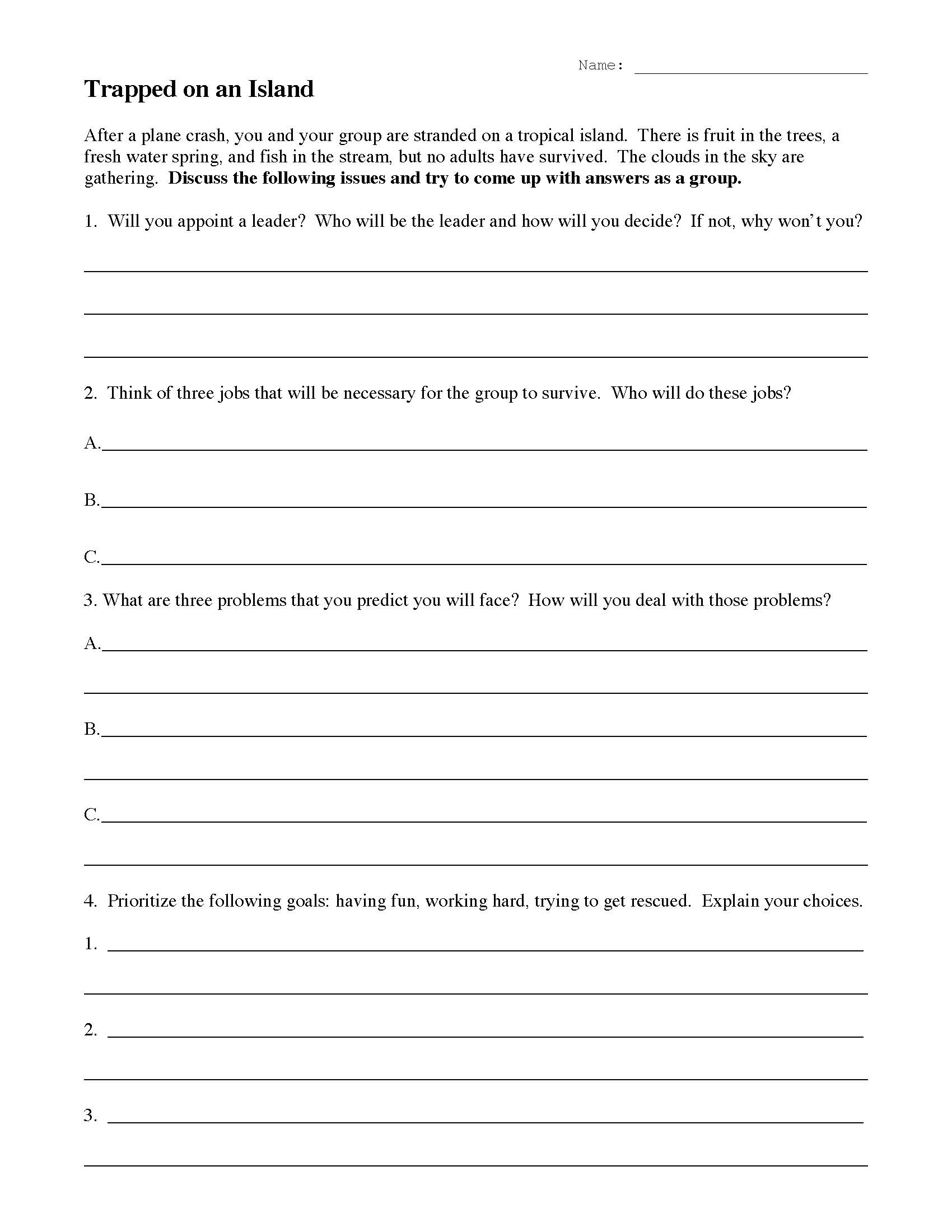 lord of the flies activities worksheets