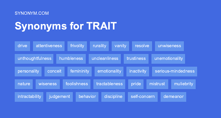 trait synonym