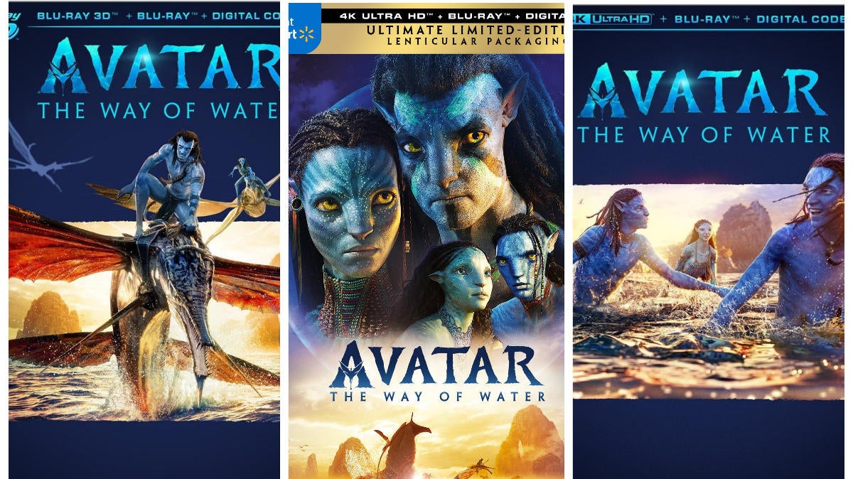 avatar the way of water bluray