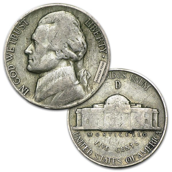 silver nickel worth