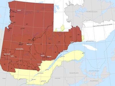 fire map quebec