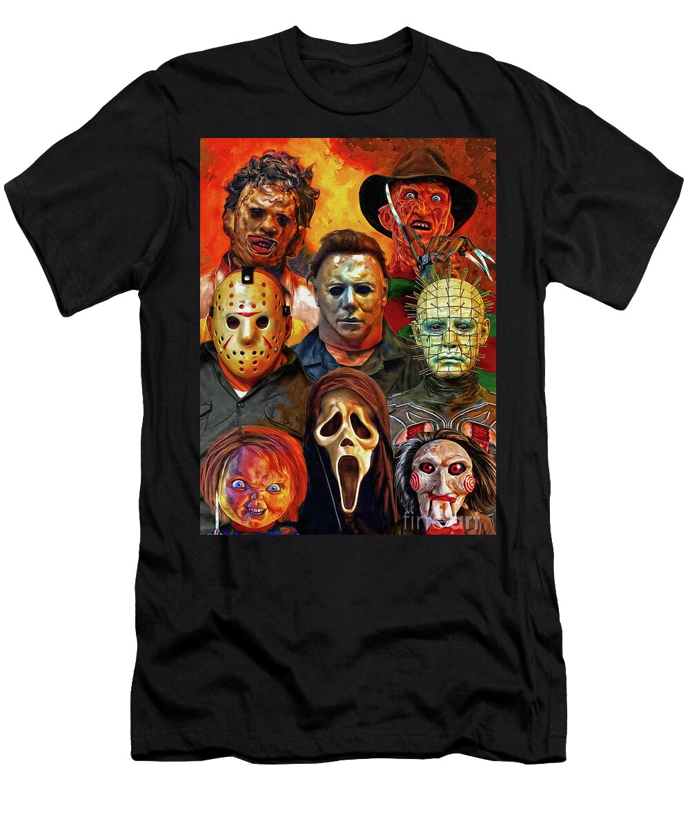 horror film t shirts