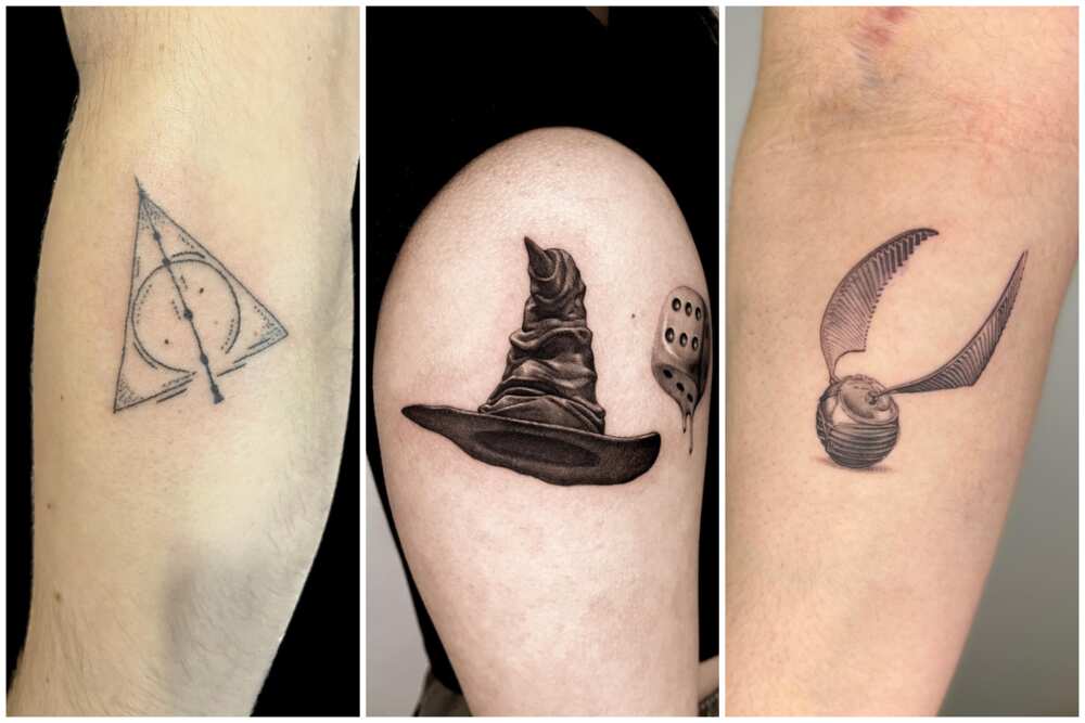 harry potter tattoo ideas