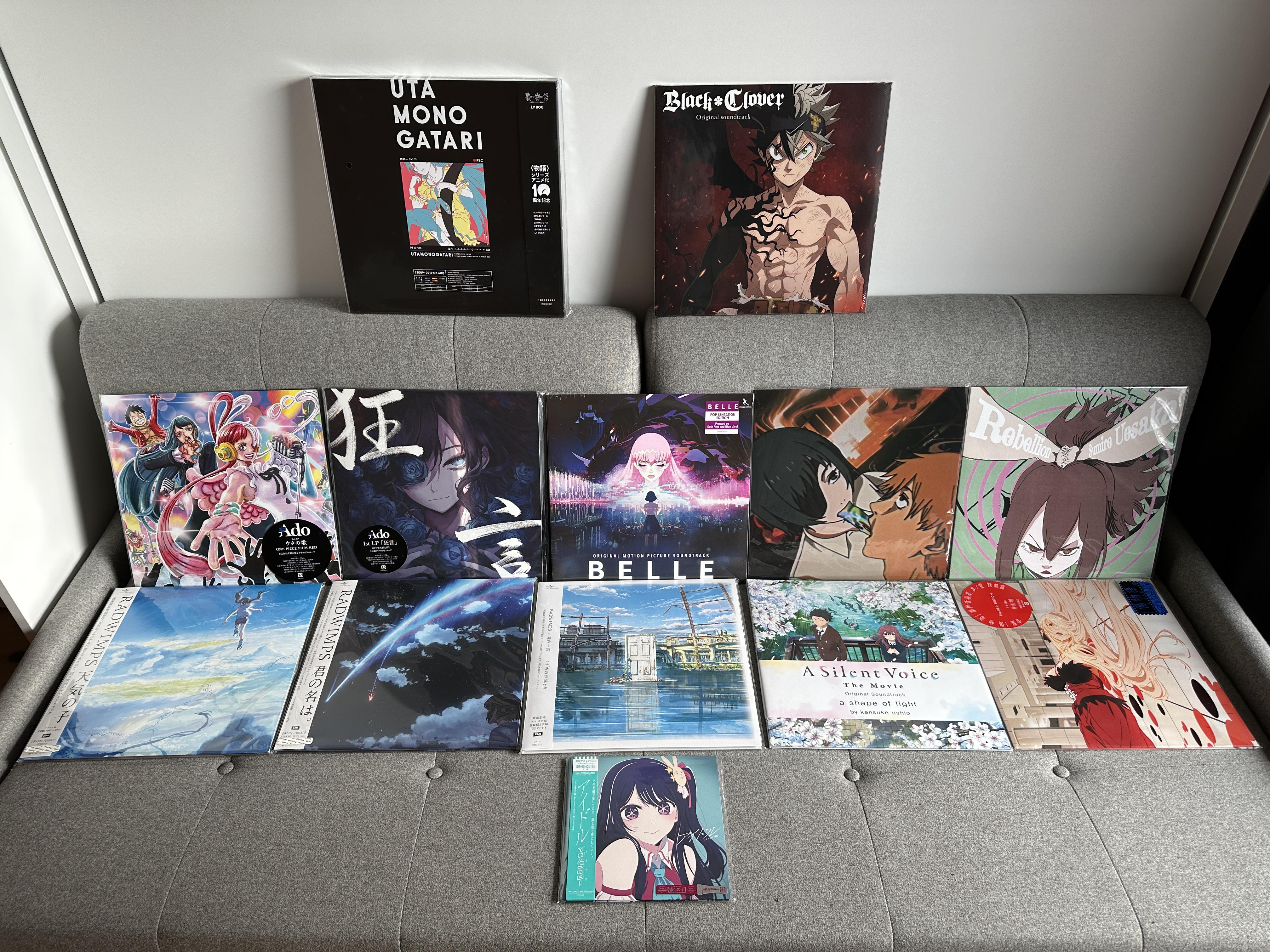 anime vinyl records