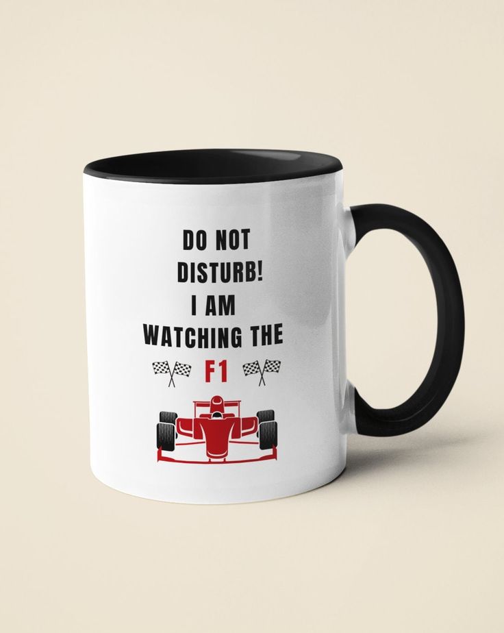 formula one mug