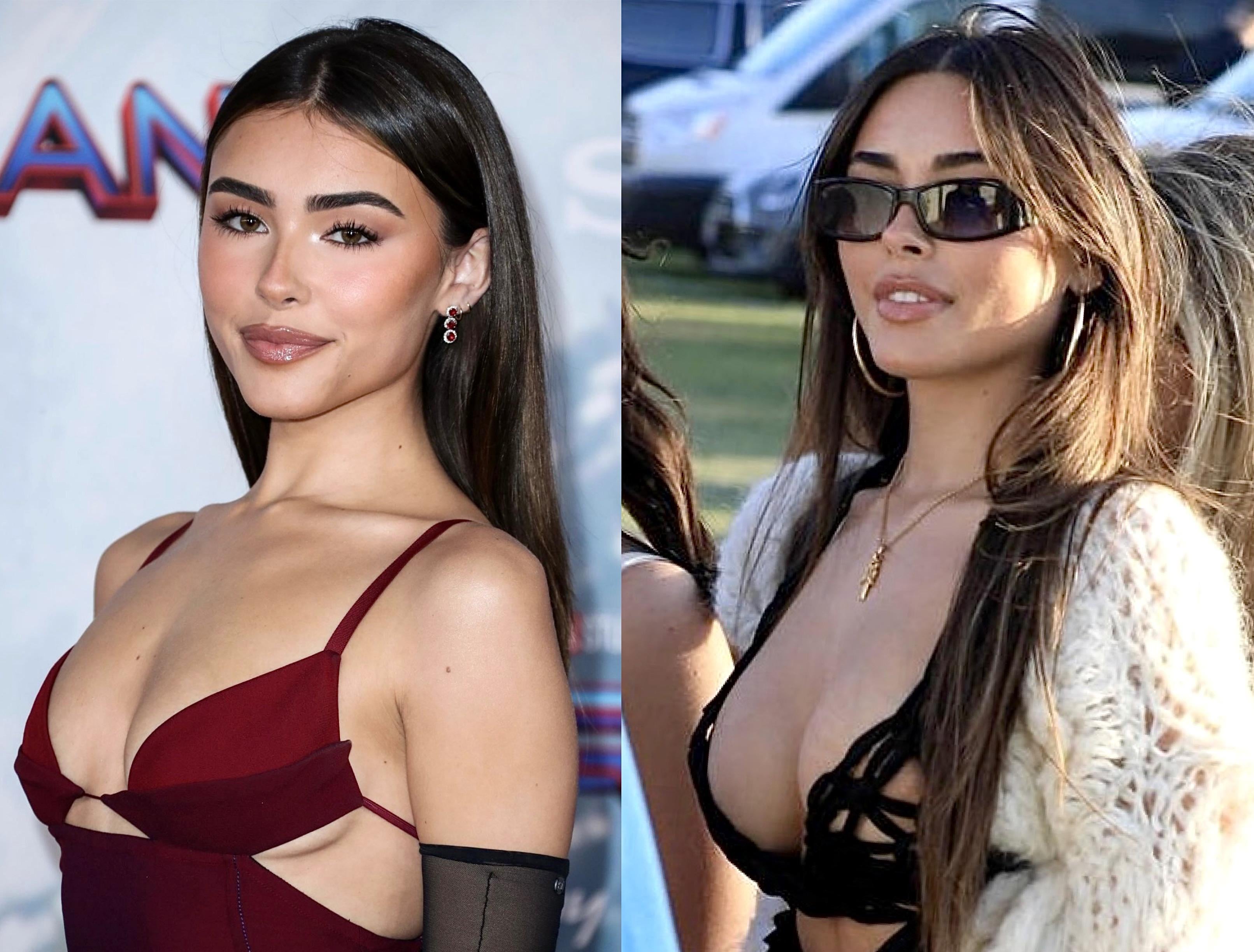 madison beer boob job