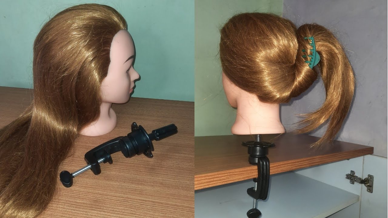 hair dummy with stand