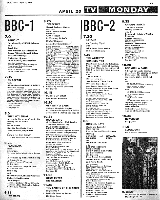 bbc two tv listings