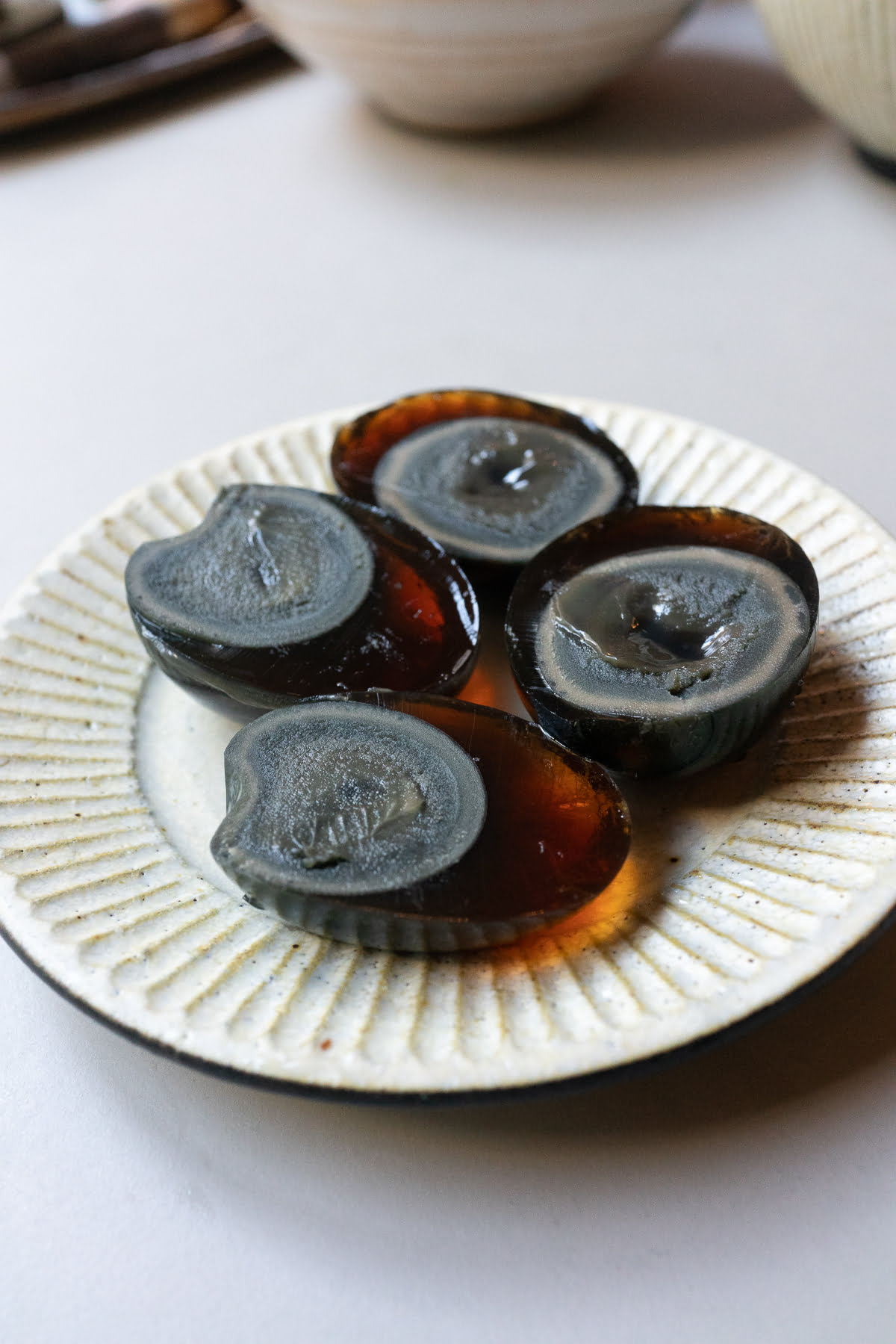 century old egg taste