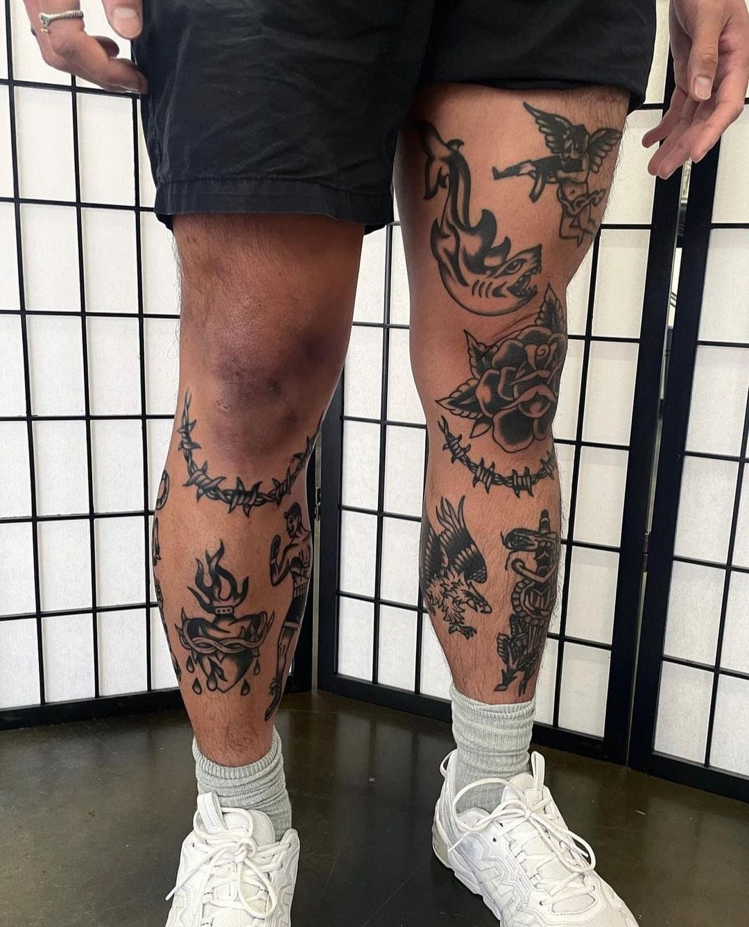 leg tattoos for men