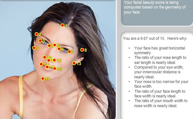 golden ratio face calculator