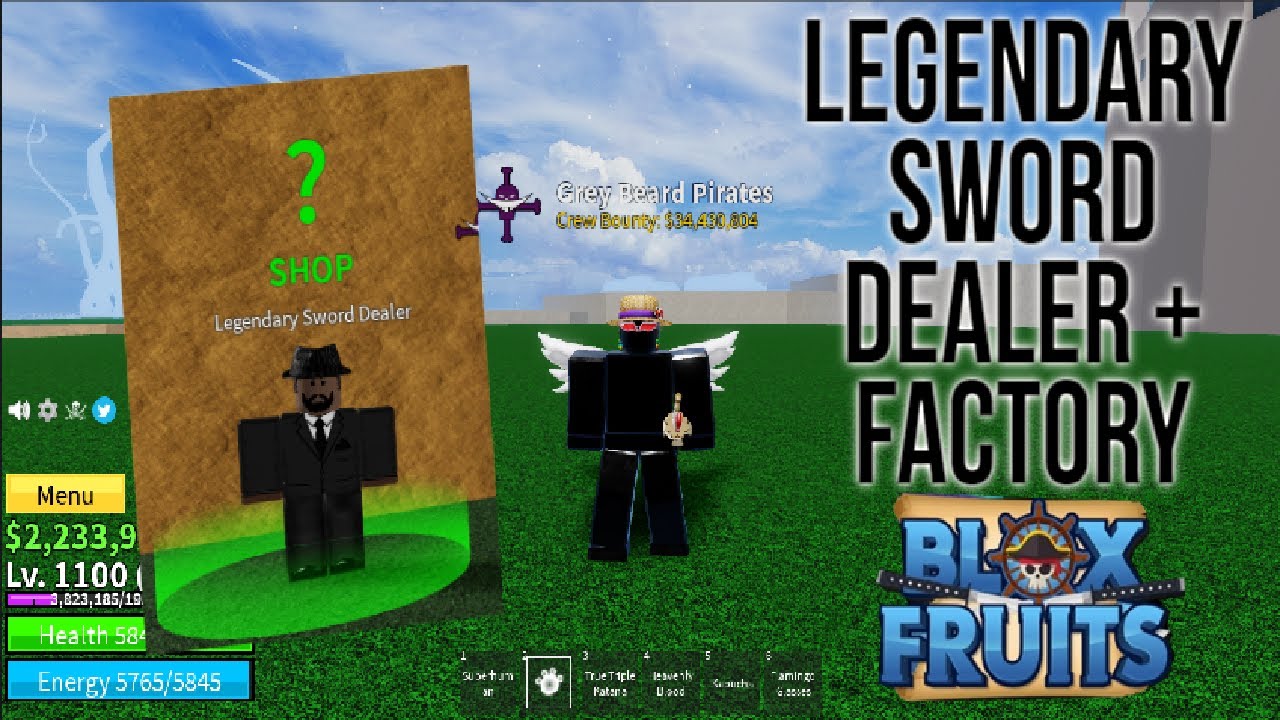 blox fruit legendary sword dealer script