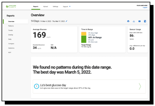 dexcom clarity