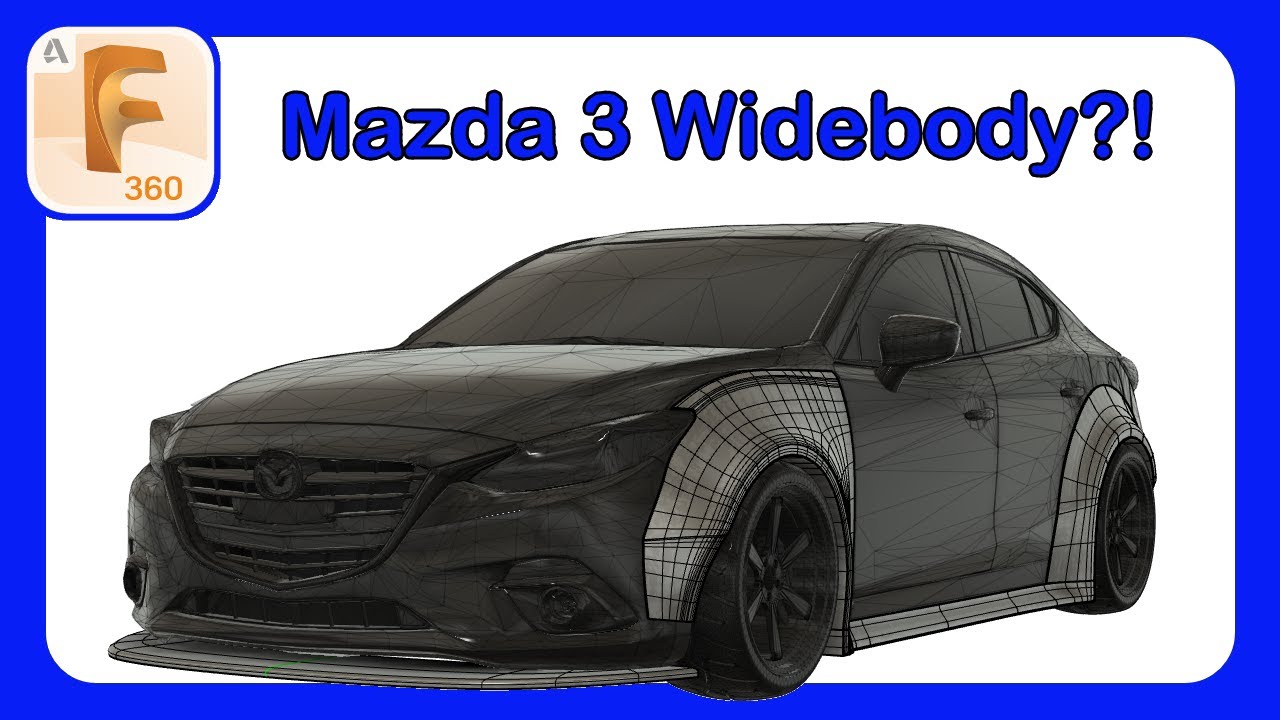 mazda 3 wide body kit