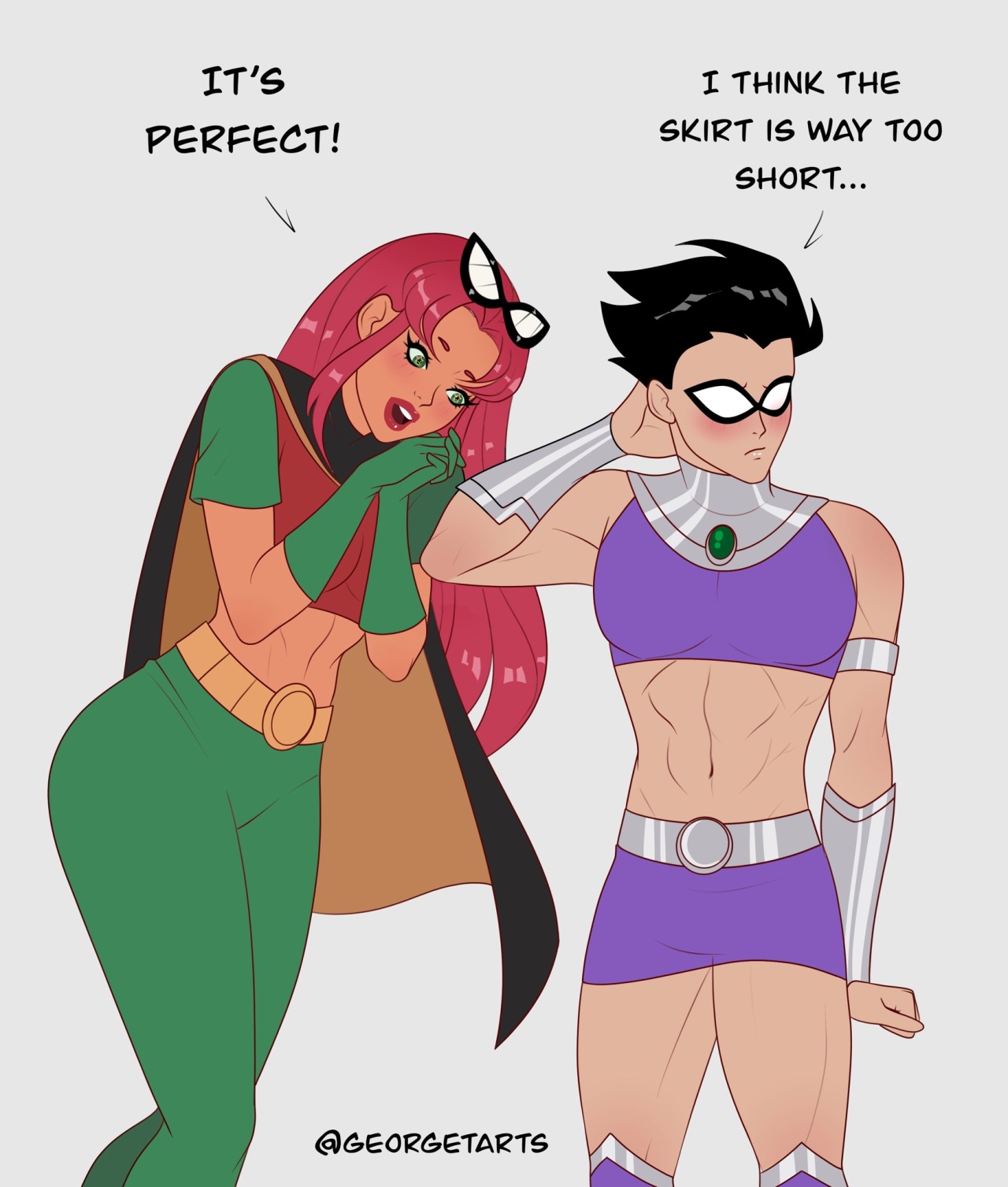 robin x starfire